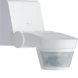 Hager EE850 Außenbewegungsmelder Komfort 140° IP55 weiß