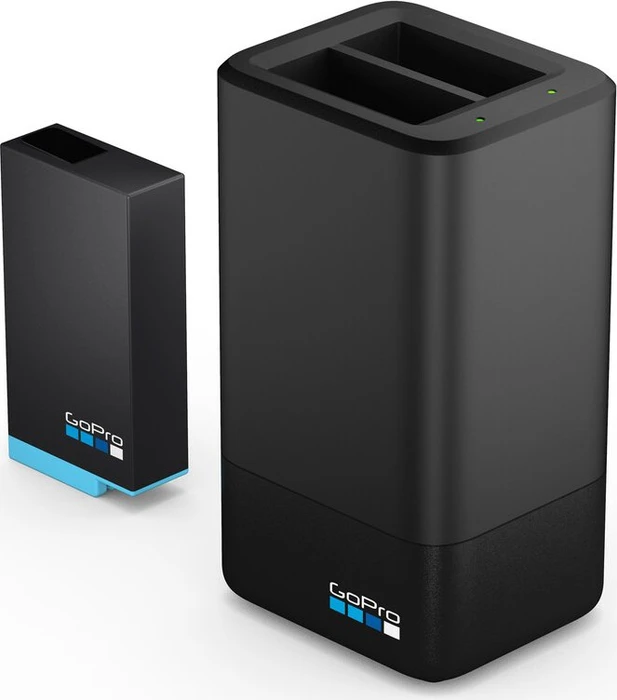 GoPro Dual-Batterieladegerät + Enduro-Akku für MAX (MAX Dual-Batterieladegerät + Enduro-Akku)
