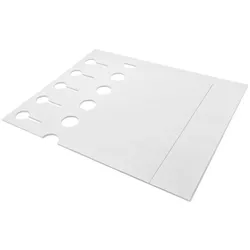 CombiCraft Schlaufenetiketten für Laserdrucker, 250x38 mm, mit Abrißstreifen- 200 Stück