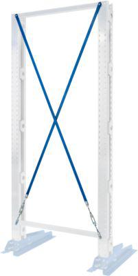Kreuzverband KRM, Achsmaß 1500 mm, Ständerhöhe 2500 mm