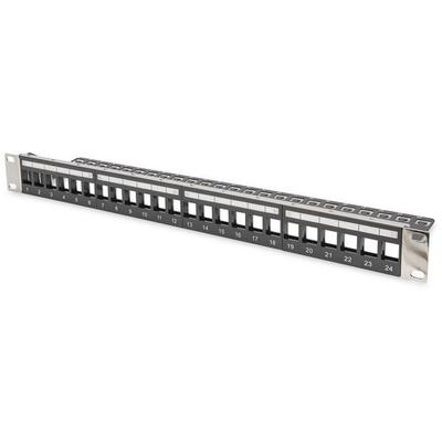 Digitus 24 Port Netzwerk-Patchpanel 483mm (19') Unbestückt 1 HE Unbestückt