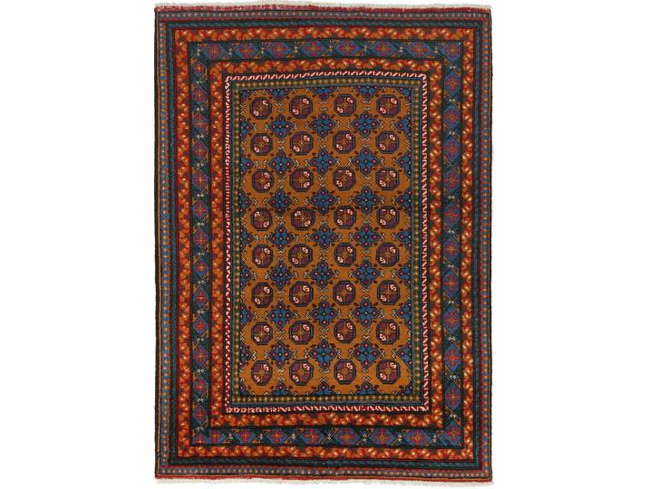 Afghan Akhche Limited Teppich 146x205 Handgeknüpft Orientteppich Wolle