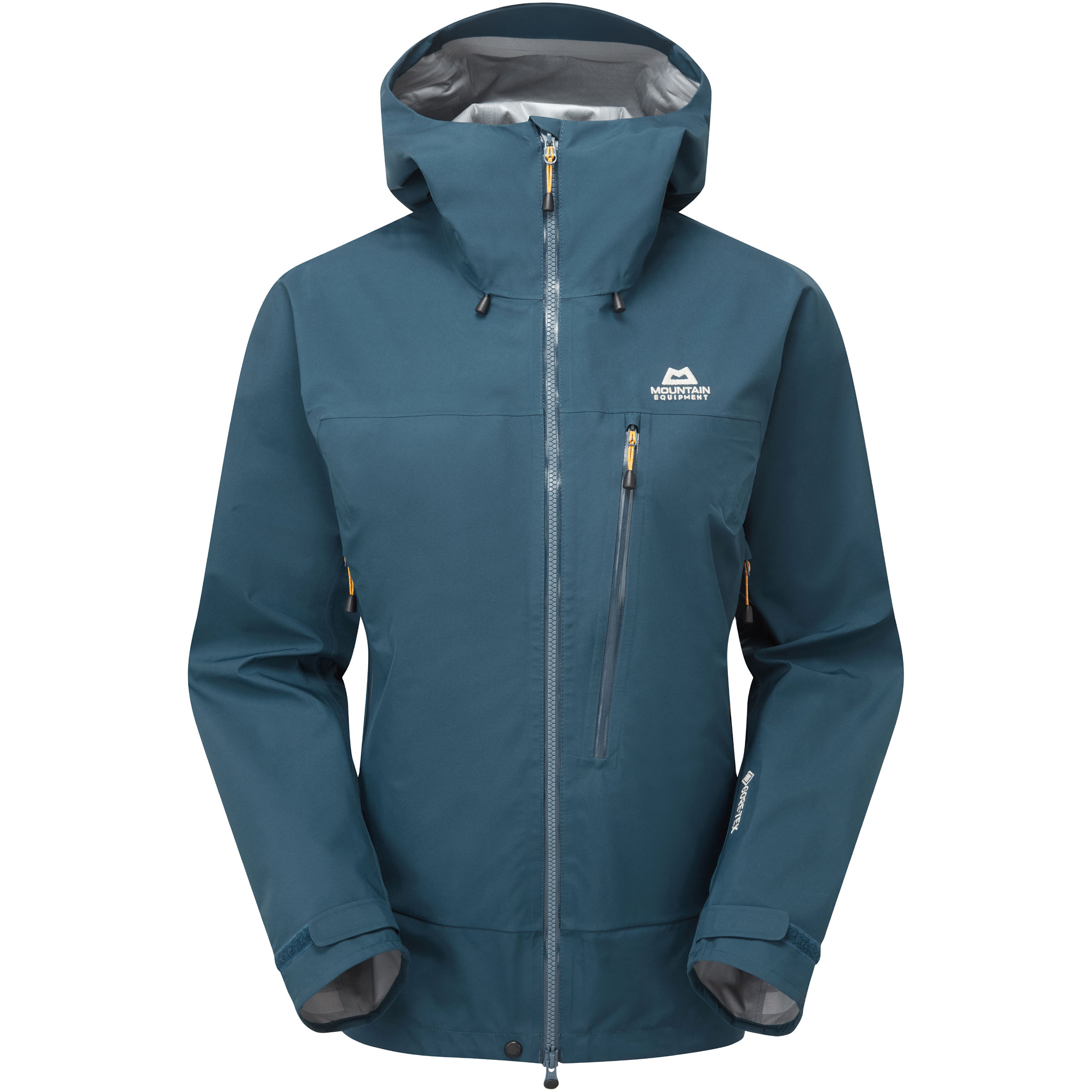 Mountain Equipment Makalu Damen Regenjacke tuerkis Größe XS Trekking Winddicht Wasserabweisend