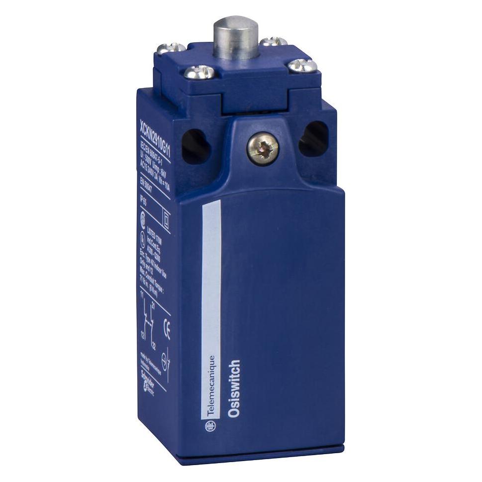 TE Sensors Limit Switch 1NO1NC PG11 Pin Plunger (XCKN2110G11)