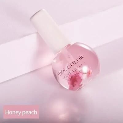 Uplift Essentials Botanical Infusion Flower Cuticle Nutrition Oil honey Peach