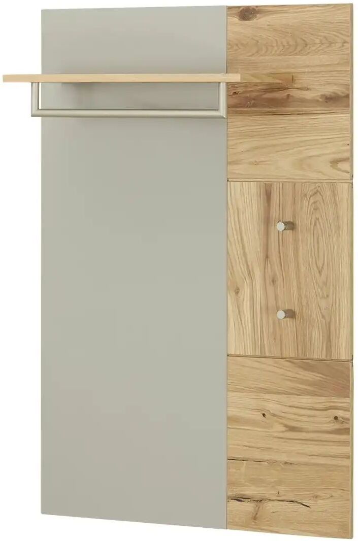 Wohnwert Garderobenpaneel  Como ¦ grau ¦ Holzwerkstoff ¦ Maße (cm): B: 81 H: 121