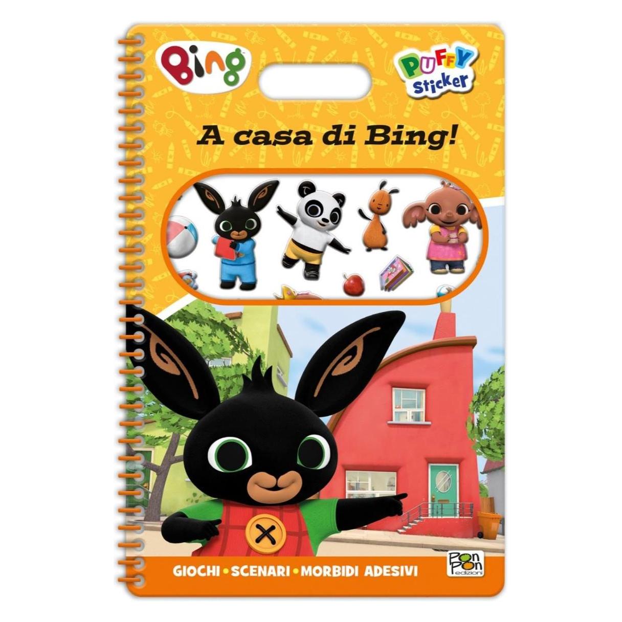 Pon Pon Edizioni Puffy Sticker A Casa Di Bing (New) (60691224)
