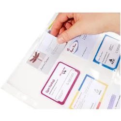 Exacompta, Kartenaufbewahrung, Visitenkartenhüllen