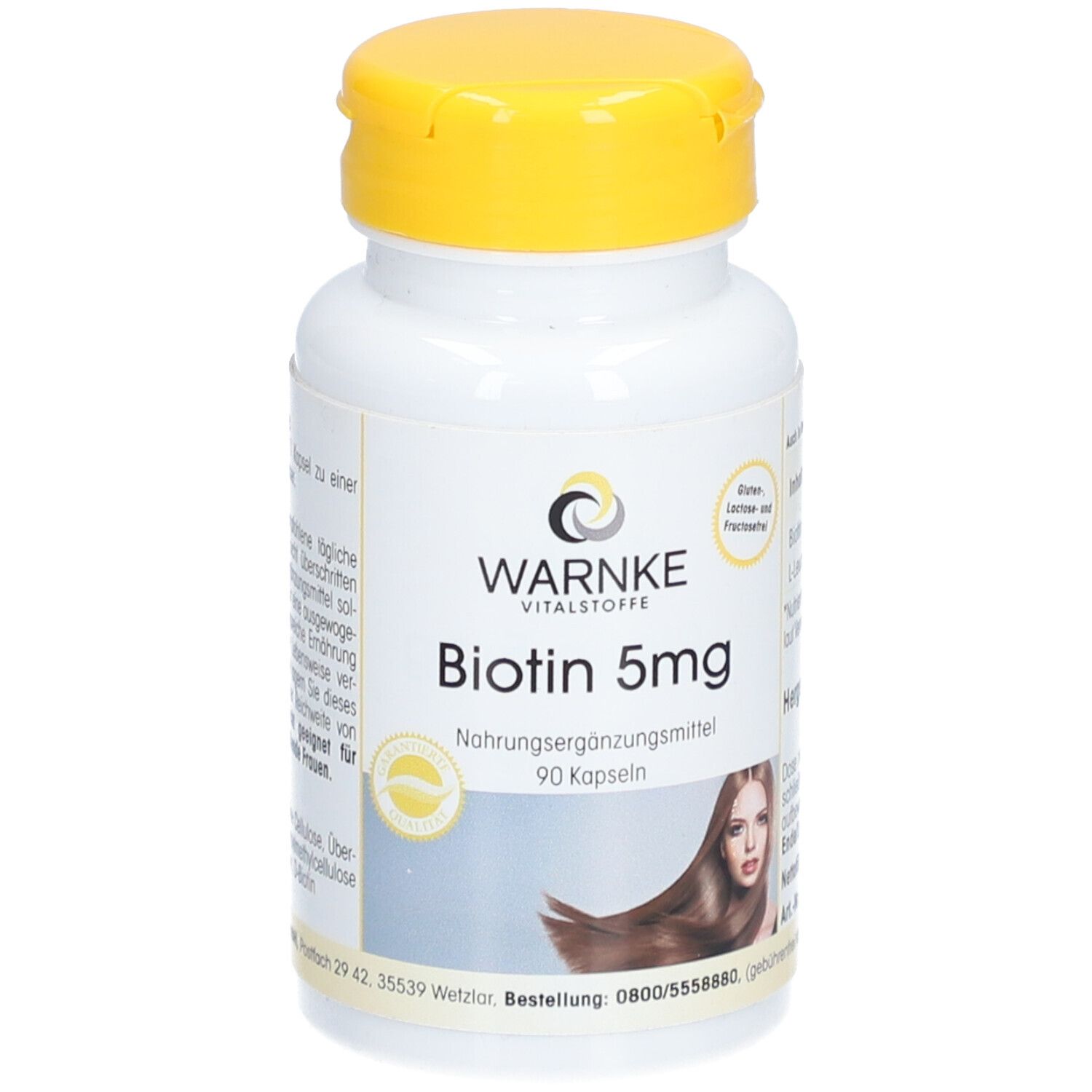 Biotin 5 mg Kapseln 90 St