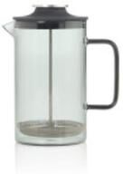 AdHoc Impact French Press Coffee Maker in Grey Glass 20oz