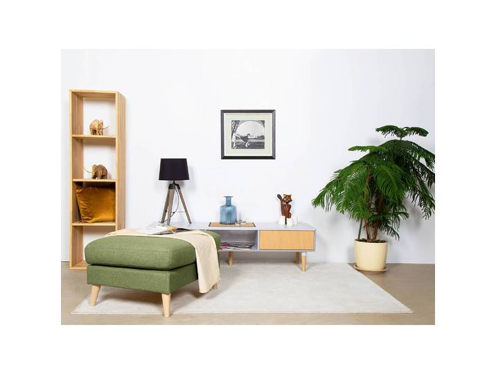 Respose-pieds Kustavi 85 x 44 x 70cm Vert/Vert olive