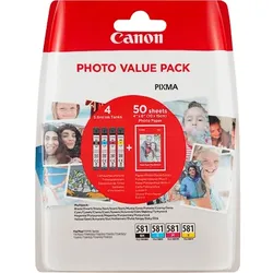 Tinten CANON CLI581 CANON TS6150 VALUE PACK(4)CMYK ST
