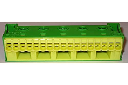 Hager QuickConnect PE KN22E 22-polige klemmen grijs en geel