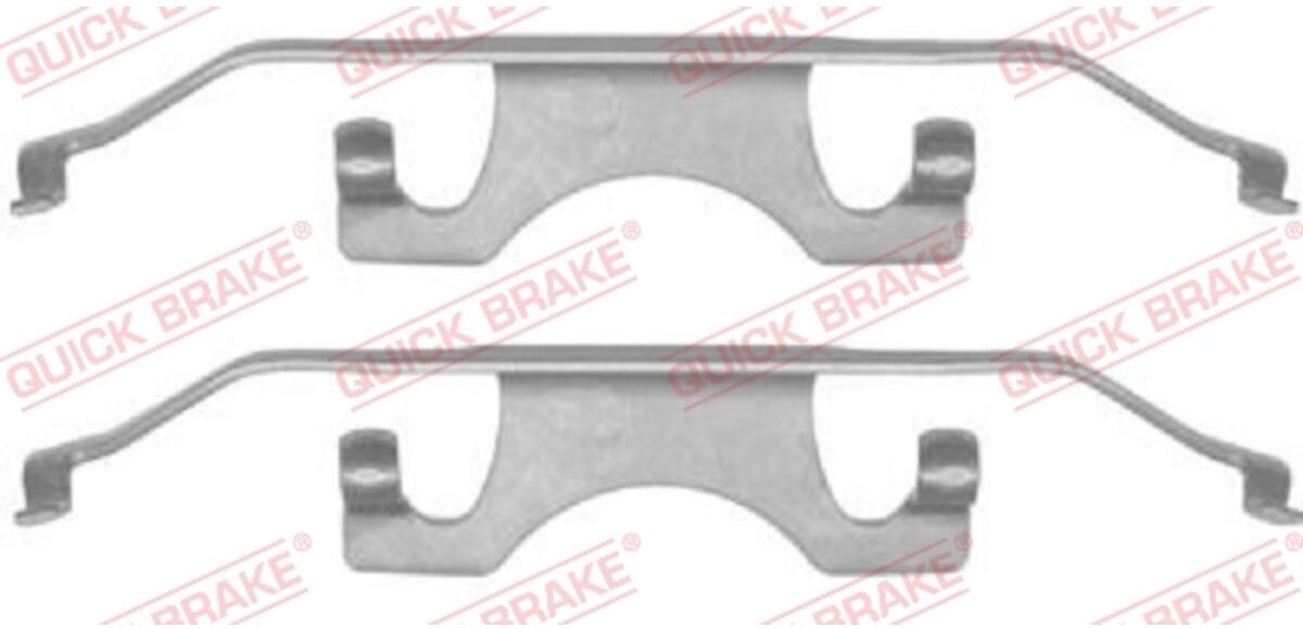 Zubehörsatz, Scheibenbremsbelag QUICK BRAKE 109-1241