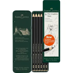 FABER-CASTELL 115207, Multi, Schwarz, Kunst, Grafische Zeichnung, Box, 5 Stück(e)