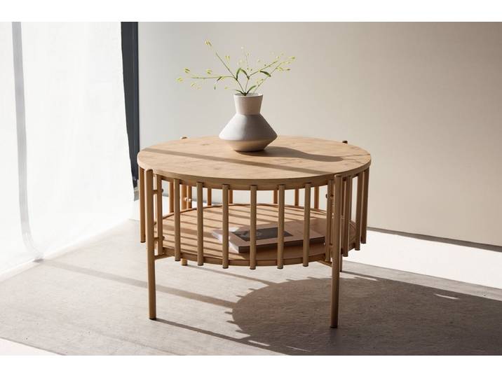 Couchtisch Rubio - mit abnehmbarer Tischplatte - Holz - Luxusbetten24