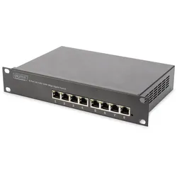 DIGITUS 10 Zoll 8-Port Rackmount GB Ethernet Switch