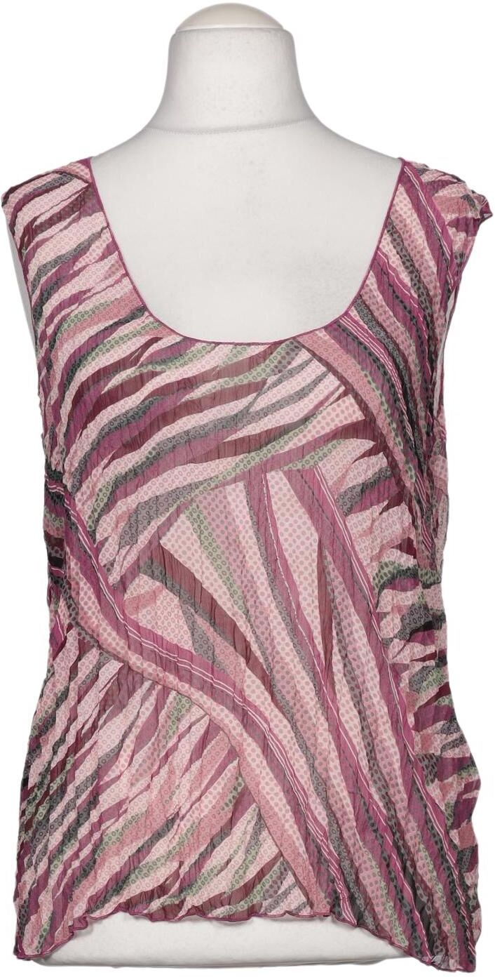 Kriss Trading Sweden Damen Bluse, Pink, Gr. M, Synthetik - Second Hand
