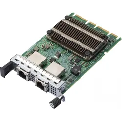 Lenovo DCG ThinkSystem Broadcom 57416 10GBASE-T 2-port OCP Ethernet Adapter (Mini PCI Express), Netzwerkkarte, Rot