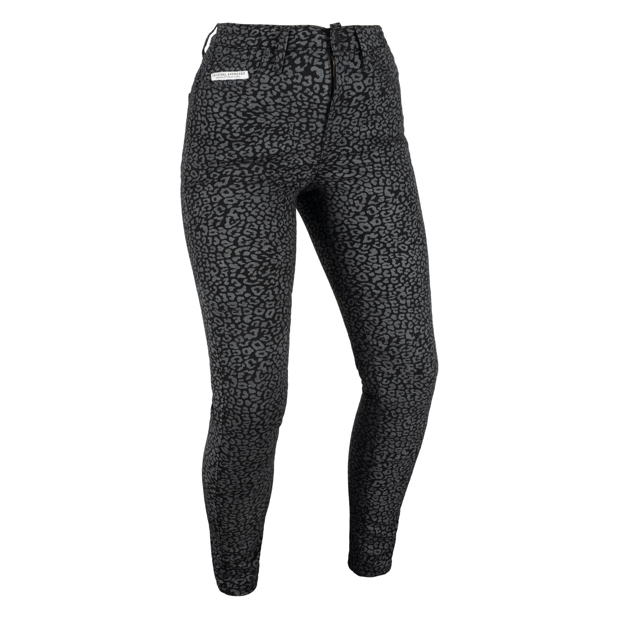 Oxford Hose Superstretch Ws Jean Leopard Lang 48 (Damen, Langgrössen, 48) (DW229603L20)