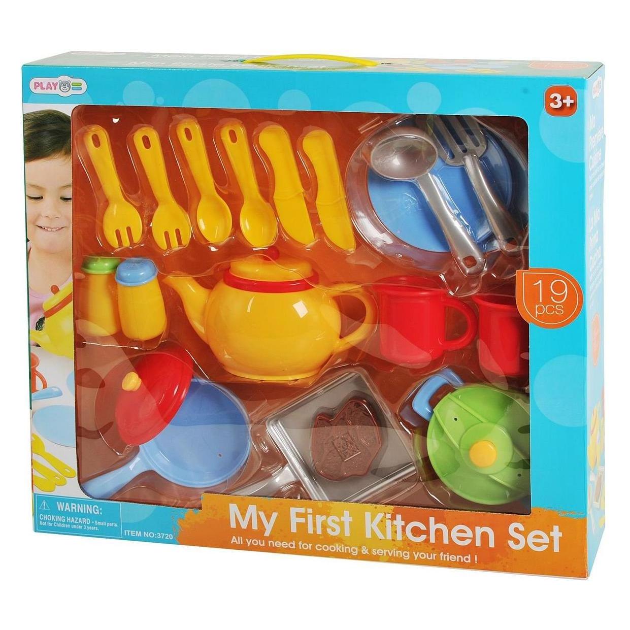 PlayGo Mijn Eerste Keukenset, 19dlg. (P3720)