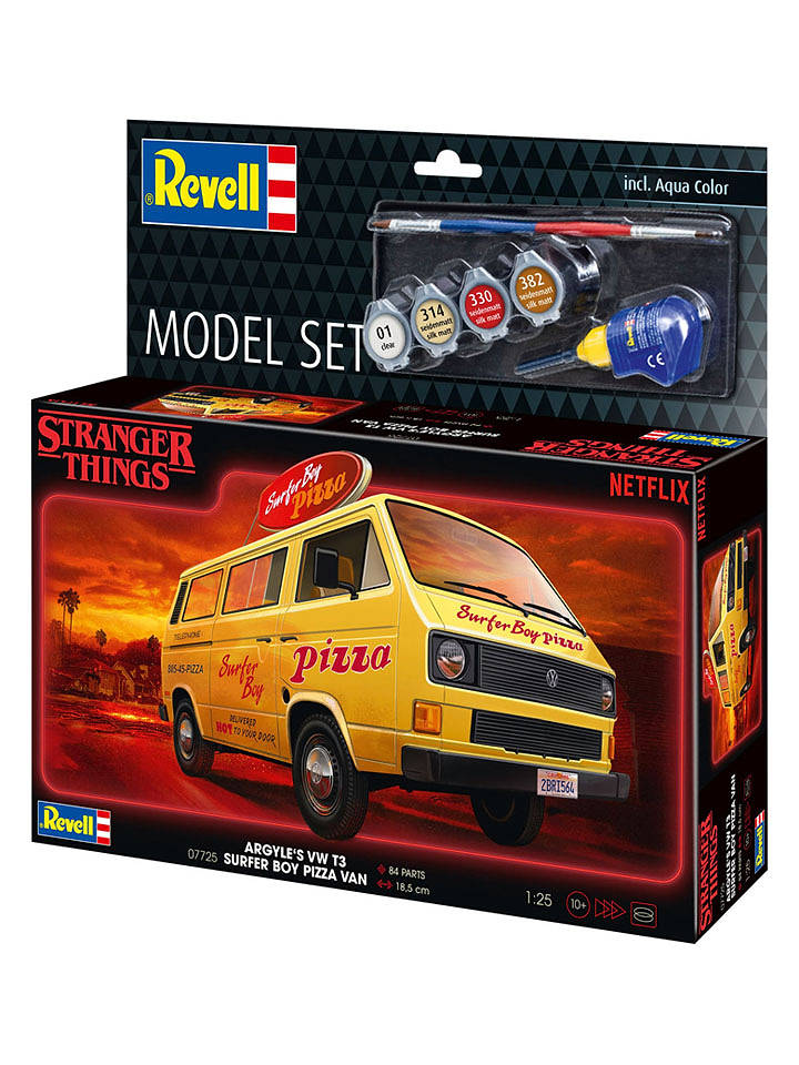 Revell Modellbausatz "Stranger ThingsVW T3 Bus Surfer Boy" - ab 10 Jahren - onesize