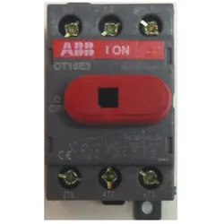 ABB STOTZ-KONTAKT Lasttrennschalter OT125F3, Schalter + Taster, Schwarz