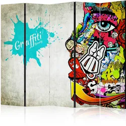 Paravent Graffity Beauty II Multicolor