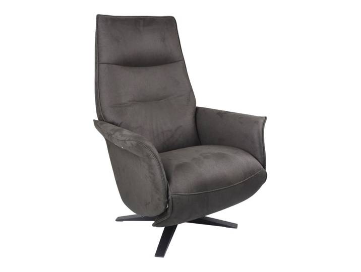 Fauteuil de relaxation design electrique 2 moteurs ,marron foncé
