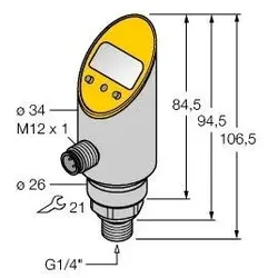 Turck Drucksensor PS250R3042UPN8XH1141