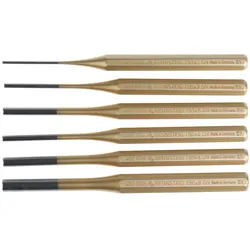 RS PRO, Meissel, Splintentreiber Satz 6-teilig 2,0-6,0mm
