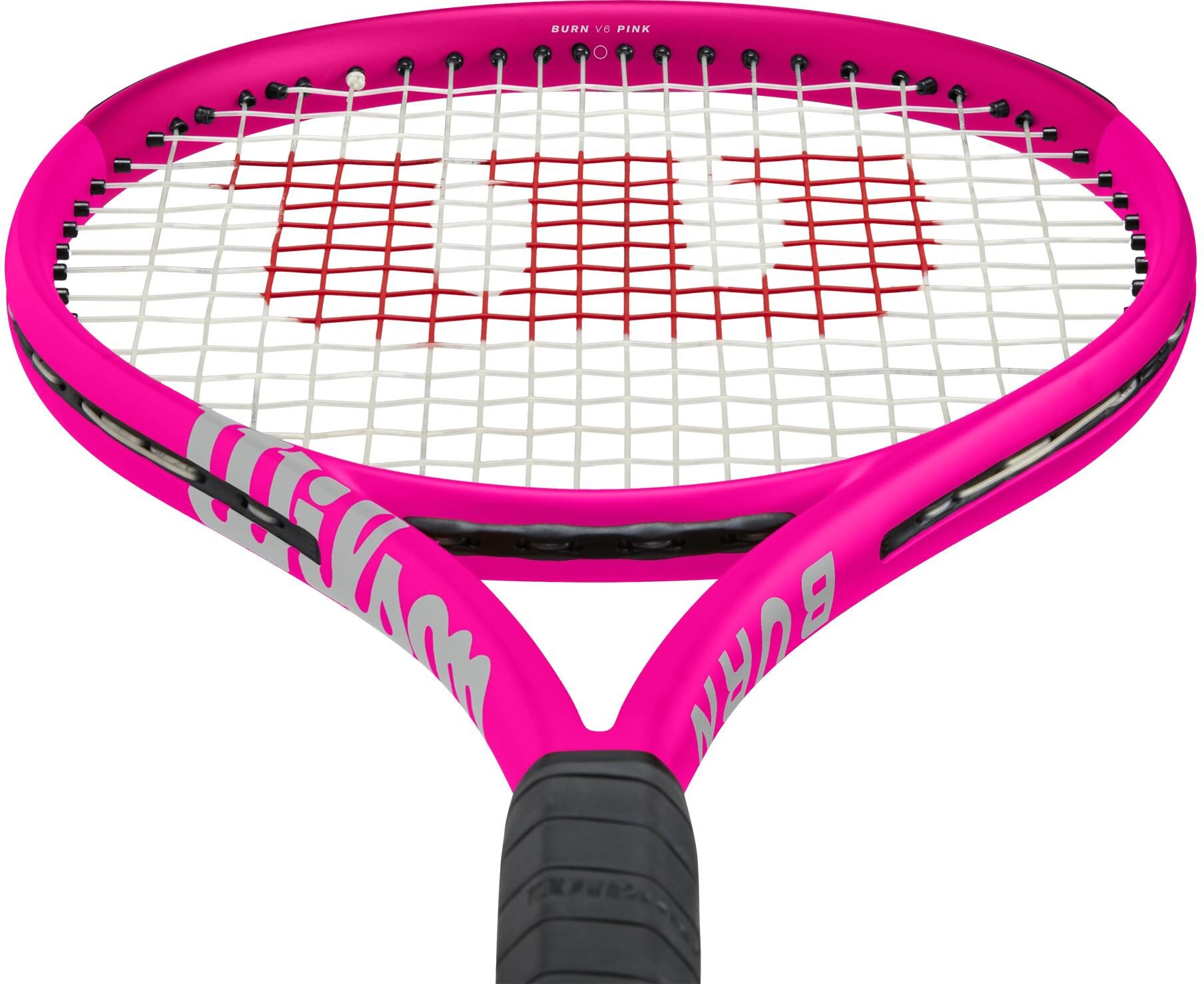 Tennisschläger WILSON "Burn Pink 105 S V6.0 RKT 0", pink, Racketsportschläger, Tennisschläger pink Einheitsgröße