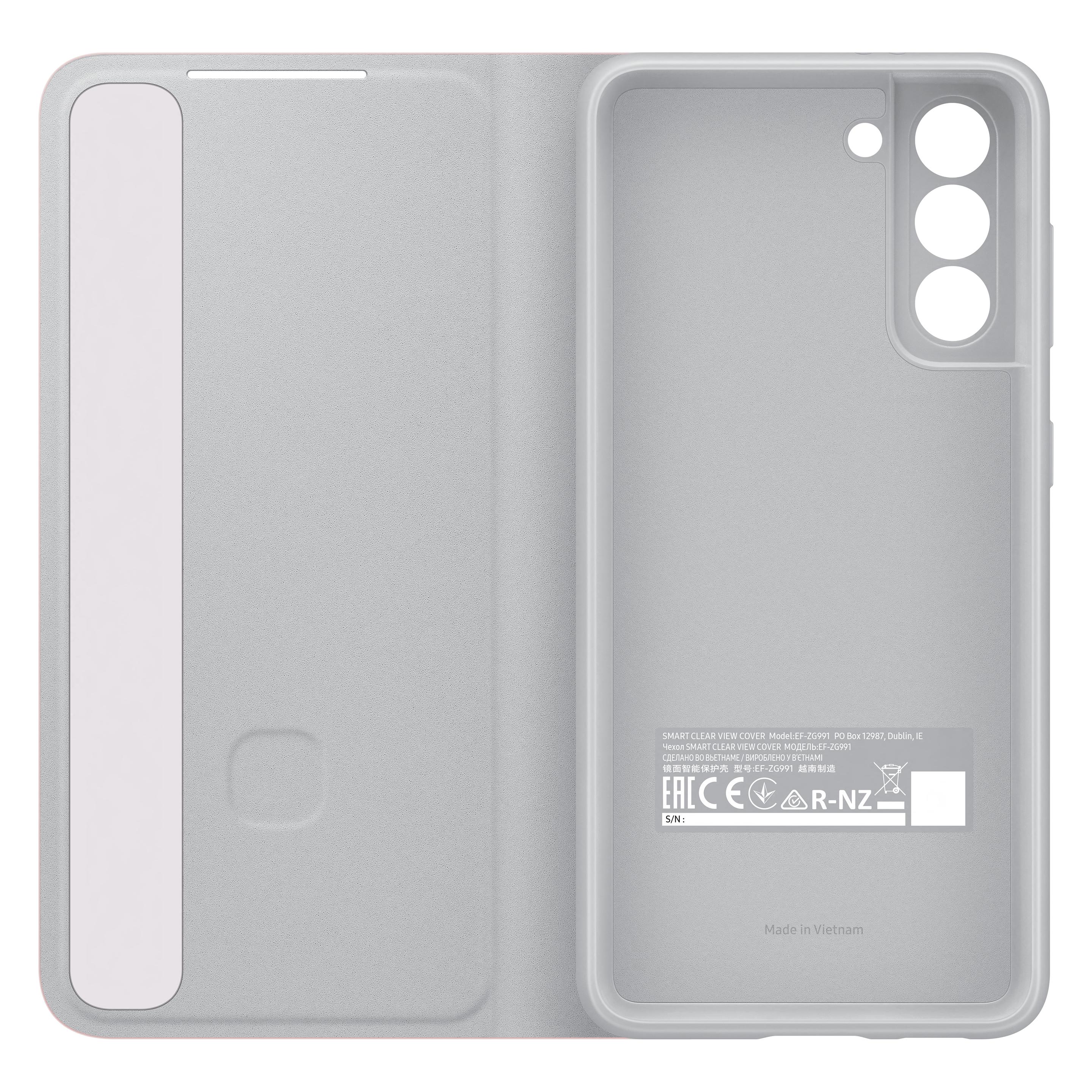 Samsung Smart Clear View Cover (Samsung Galaxy S21 5G) (EF-ZG991CPEGEW)