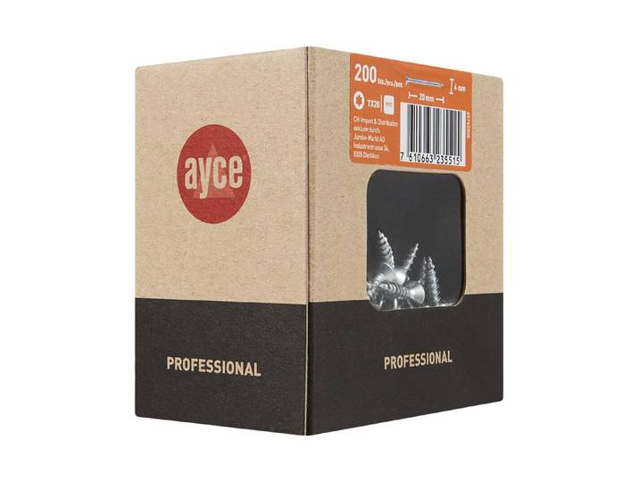 Ayce Senkkopf-Spanplattenschraube T20 × 20 mm