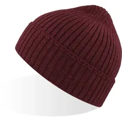 Atlantis Unisex Strickmütze 'Viral' Beanie VIRA burgundy melange one size
