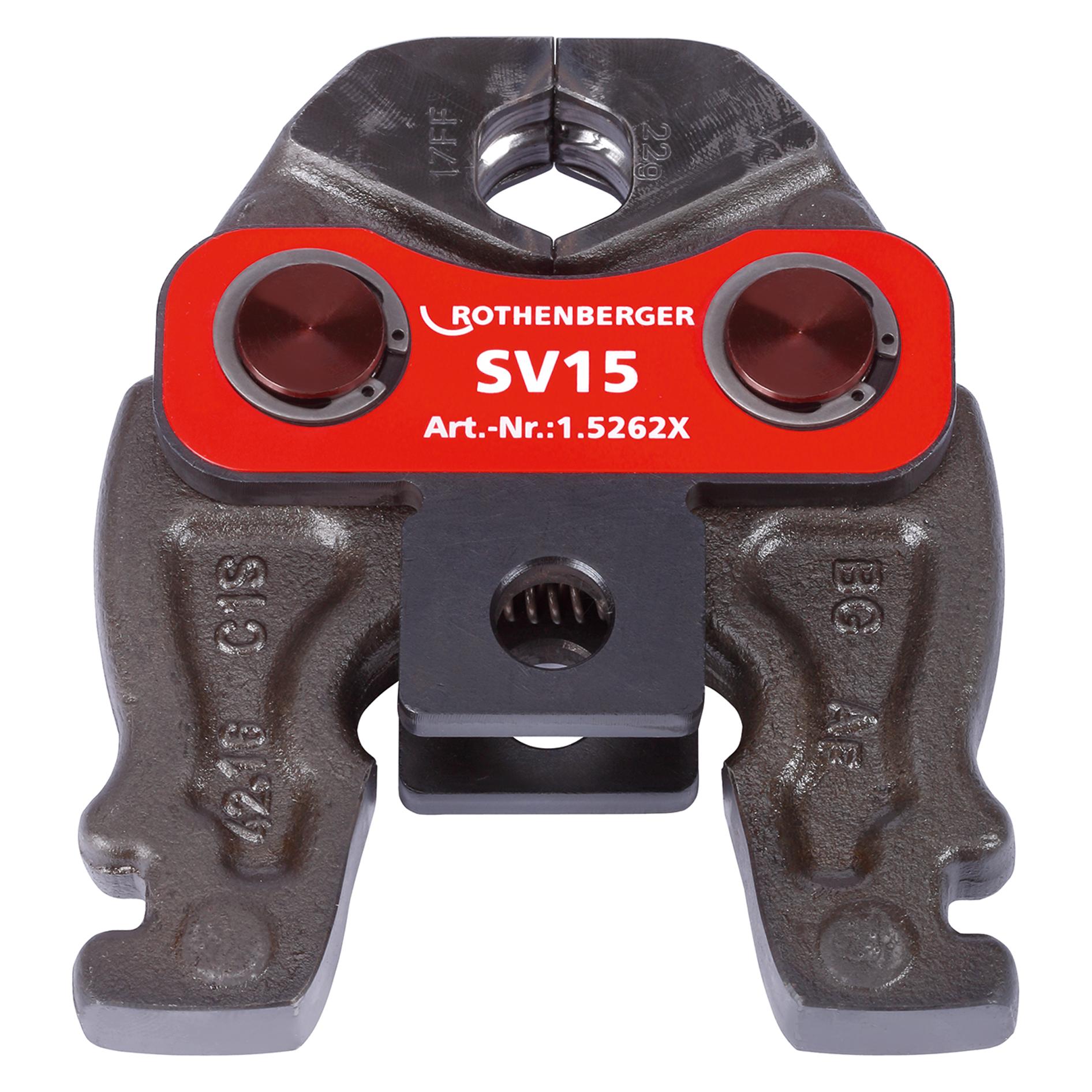 Rothenberger Pressbacke ROMAX Compact SV 15 mm (115 mm) (015262X)