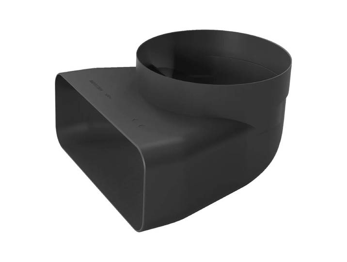 Bosch HEZ9VDSI1 Adapterrohrstück ⌀ 150 mm Schwarz