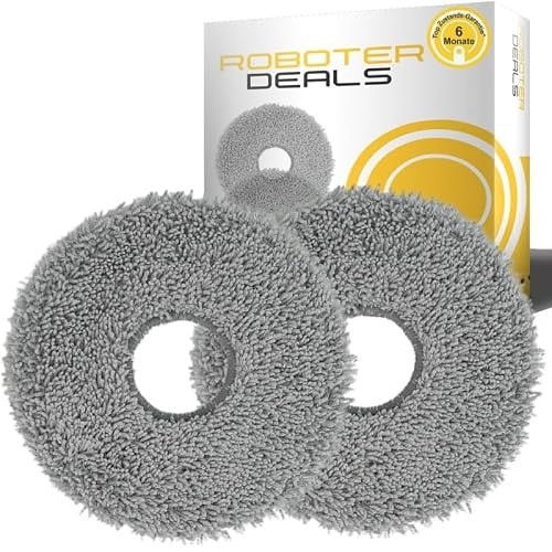 Roboter Deals 2 stuks microvezel dweilpads voor Dreame L10s Ultra Gen 2