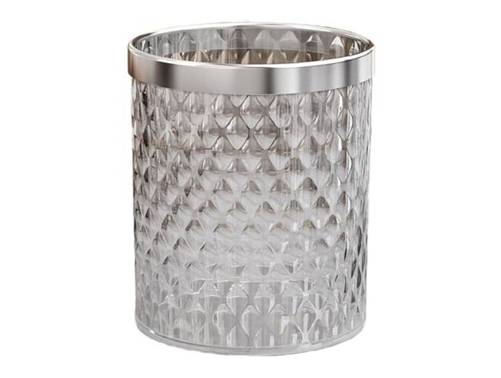 9bbhfJw4R Haushaltsmülleimer Offene Mülleimer-Dekoration(Transparent,S)