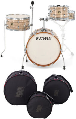 Tama Club Jam Vintage Bundle -CMW Cream Marble Wrap