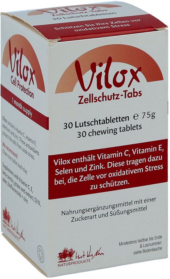 Vilox Zellschutz Tabs Lutschtabletten