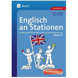 Englisch an Stationen 3, Schulbücher von Jasmin Boller, Heike Jauernig