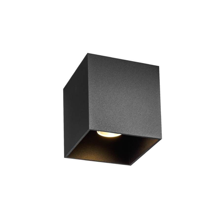 Wever & Ducré LED-Downlight BOX CEILING SURF 1.0 LED schwarz 3000K 186158B5 5404037314126