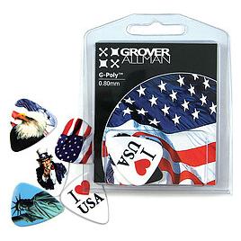 Grover Allman GA Picks USA Multi Pack (5) (0.80 mm) (47186632)