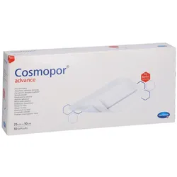 Cosmopor Advance Wundverband 10x25 Cm 10 St