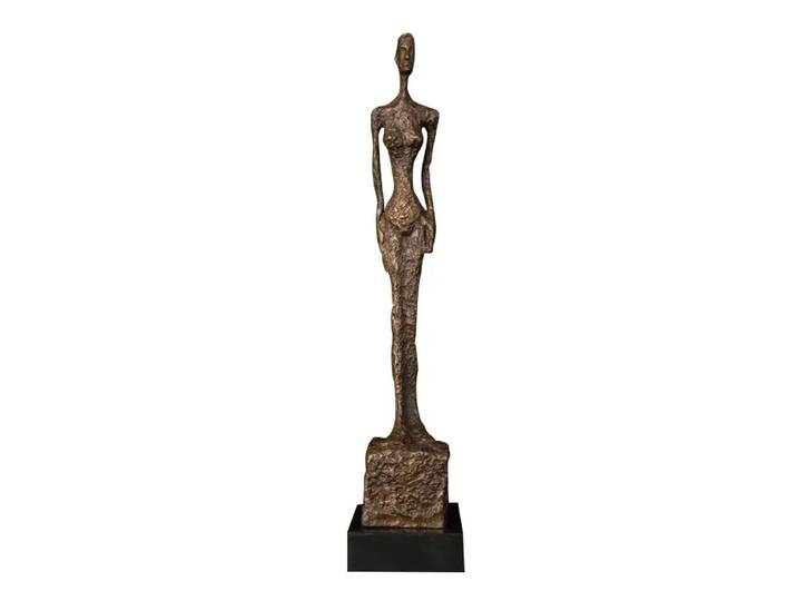 Grandes Sculptures en Bronze Faites à la Main, Statue de Décoration Célèbre, Accessoires de Décoration pour la Maison, le Salon, FigAuckland Abstrait pour l'Intérieur