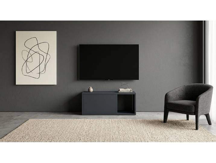 Kleiner TV-Schrank Premium Dekore Schwarz