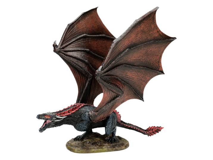 Figuren Shop GmbH Fantasy-Figur Drogon Figur – Game of Thrones Drache Fantasy Statue Deko 27.5 cm
