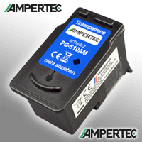 Ampertec Tinte ersetzt Canon PG-510 schwarz PG-510AM