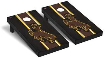 Skip's Garage Wyoming Cowboys 2x4 Pro Cornhole Boards - V8